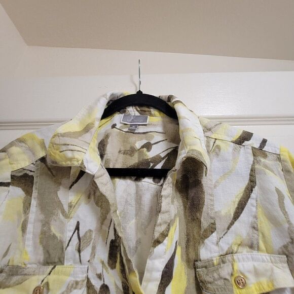 JM Collection Blouse shirt jacket Size: L - Picture 2 of 9